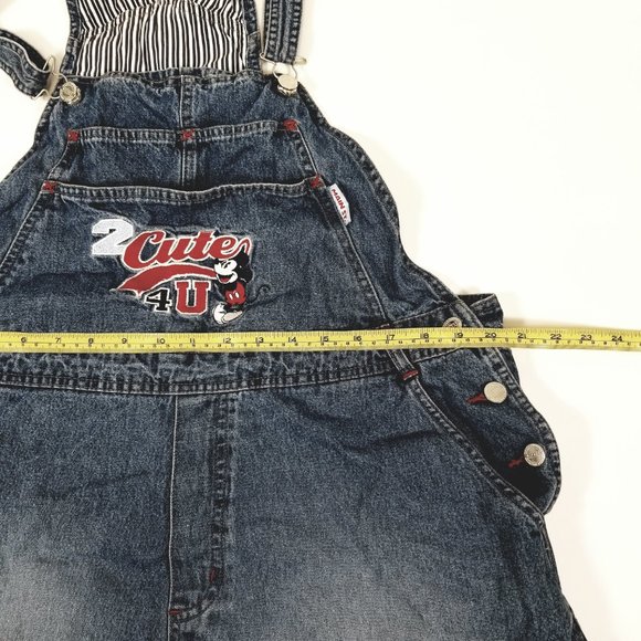 Epic Vintage Disney Micky Mouse Overalls sz. 18-20 - Picture 8 of 8